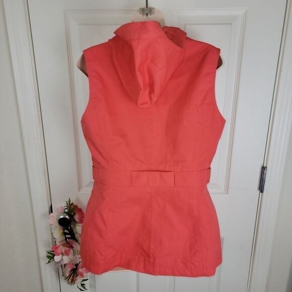 Pendleton coral cargo style hooded vest small - Picture 7 of 10